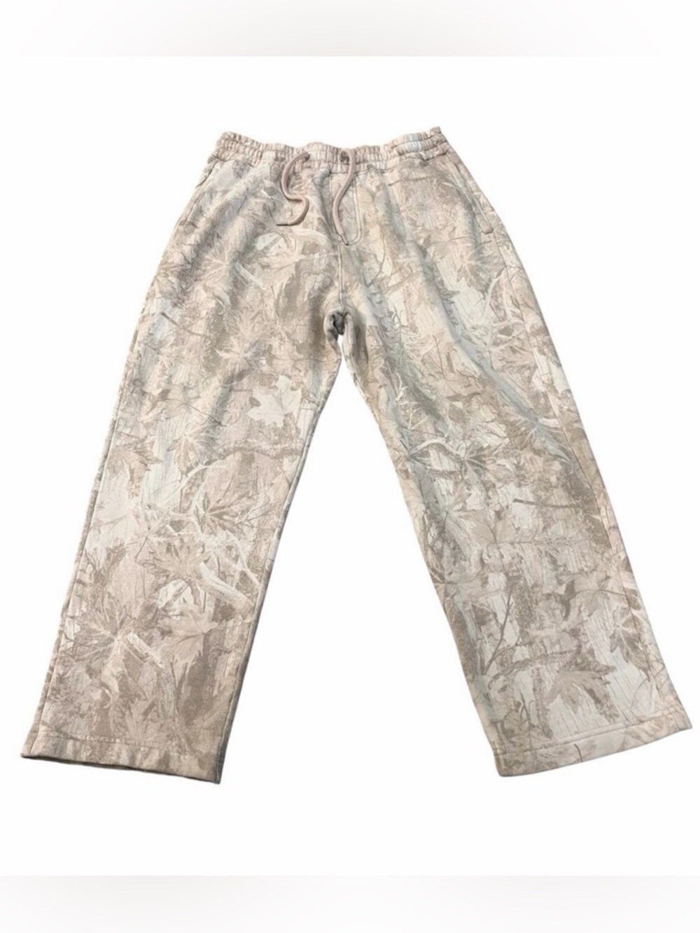Hollister Men’s Camo Baggy Sweatpants Medium Straight